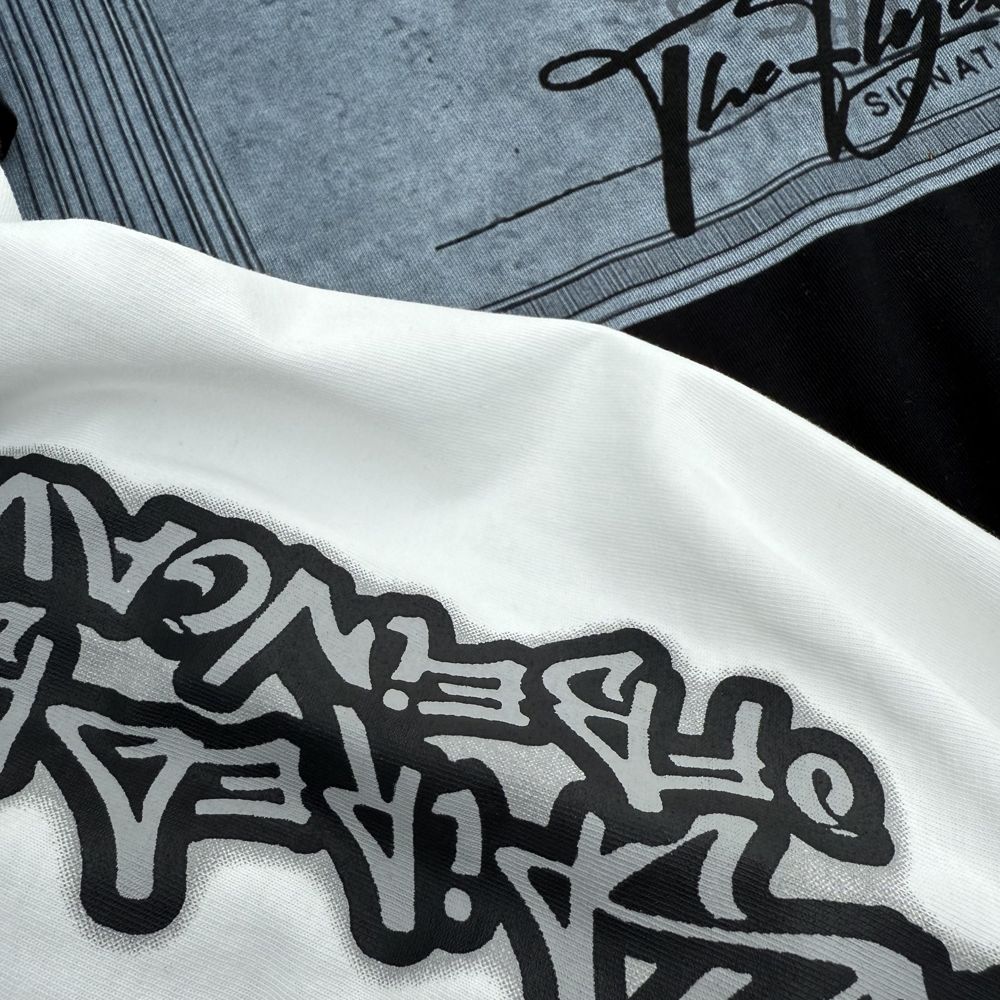 Screen Print decoration craft on custom apparel by Huaxing Apparel