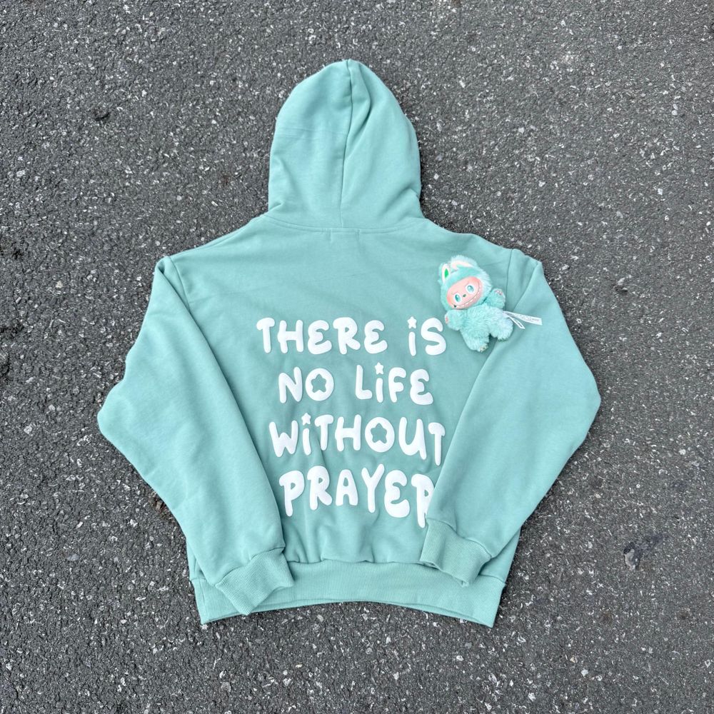 Custom Hoodie in 100% Cotton 460GSM with 3D puff printing manufactured by Huaxing Apparel