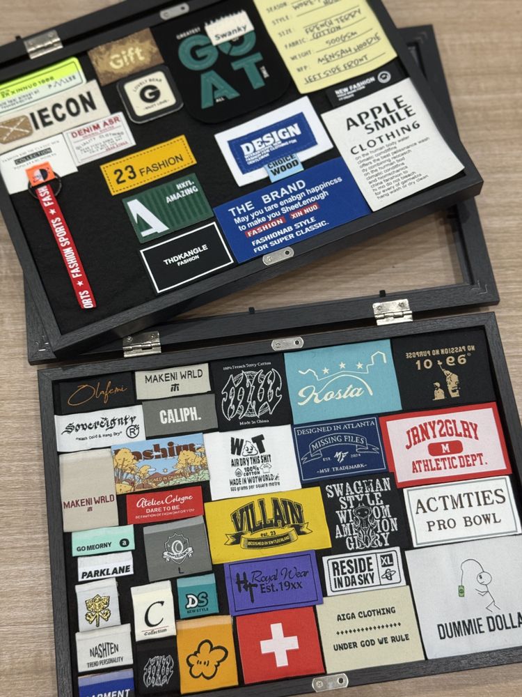 Custom Labels customization option 1 for apparel brands
