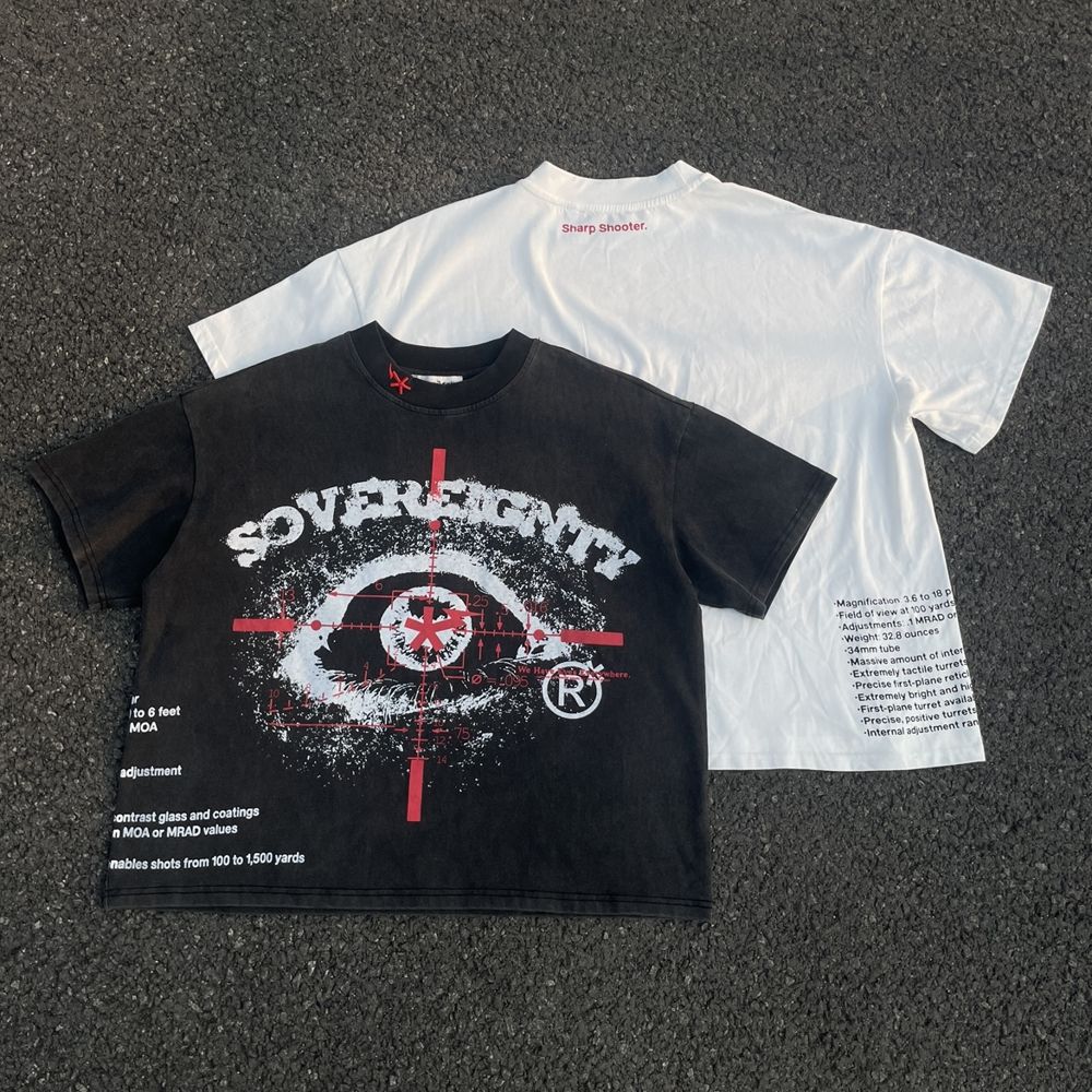 Custom T-Shirt in 100% Cotton 250GSM with Washed effect, Screen printing, Embroidery manufactured by Huaxing Apparel