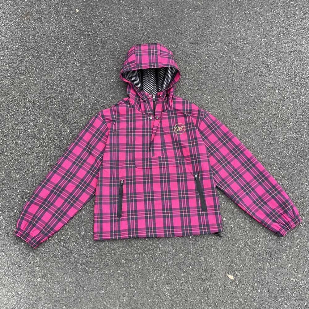 Custom Windbreaker in Polyester Shell with Bulk digital printing, Screen printing, Hidden pockets, Custom nylon zipper, Mesh hood lining manufactured by Huaxing Apparel