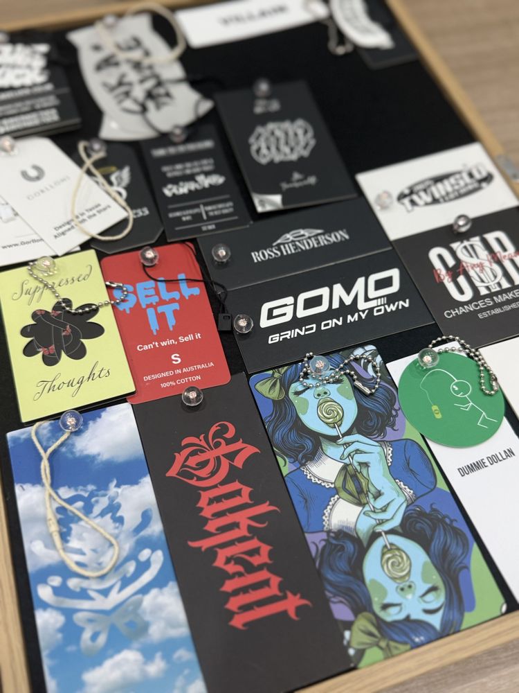 Hang Tags customization option 1 for apparel brands