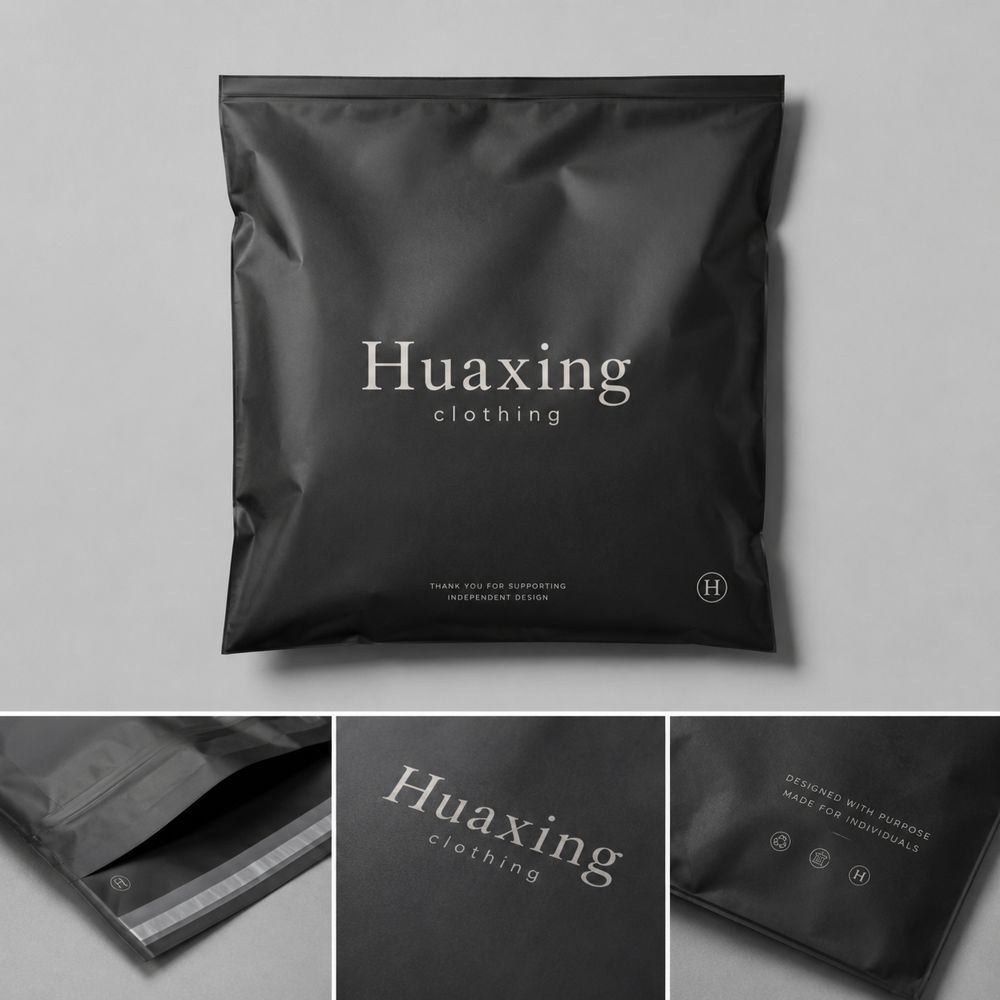 Packaging Bags customization option 1 for apparel brands