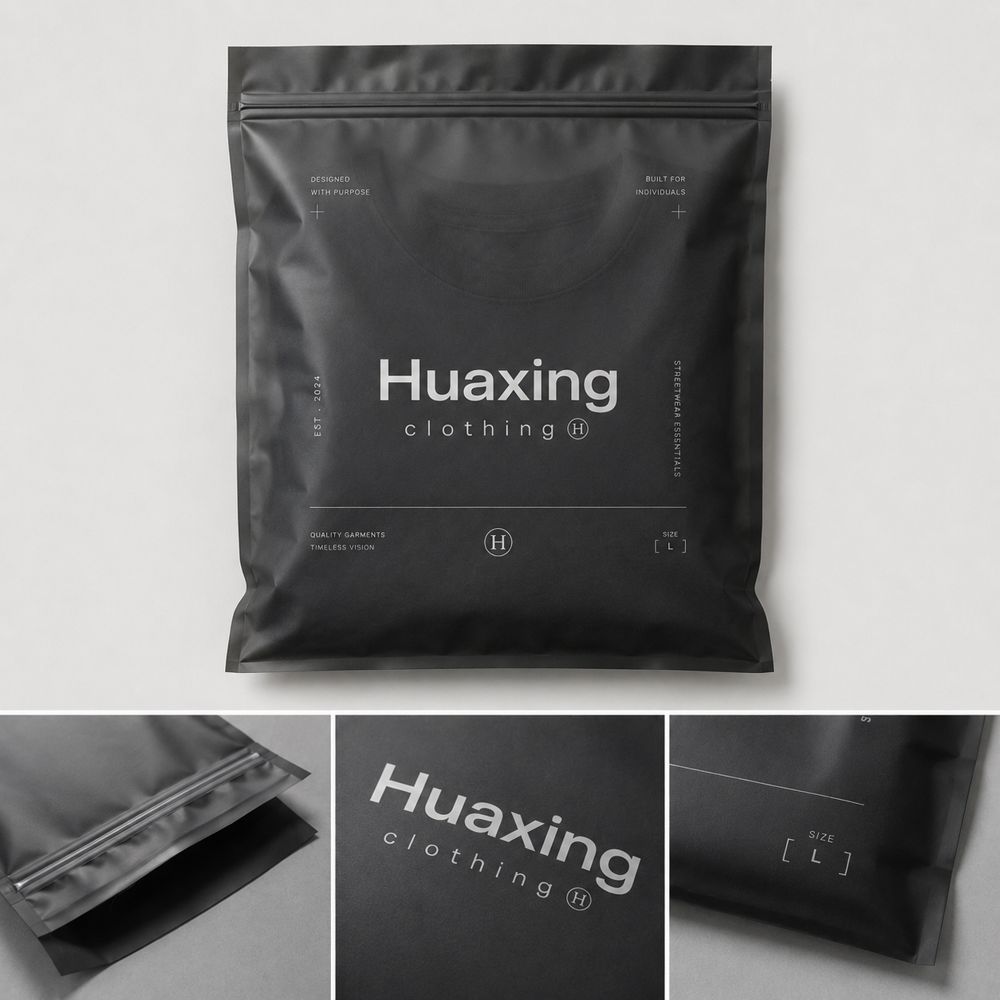 Packaging Bags customization option 2 for apparel brands