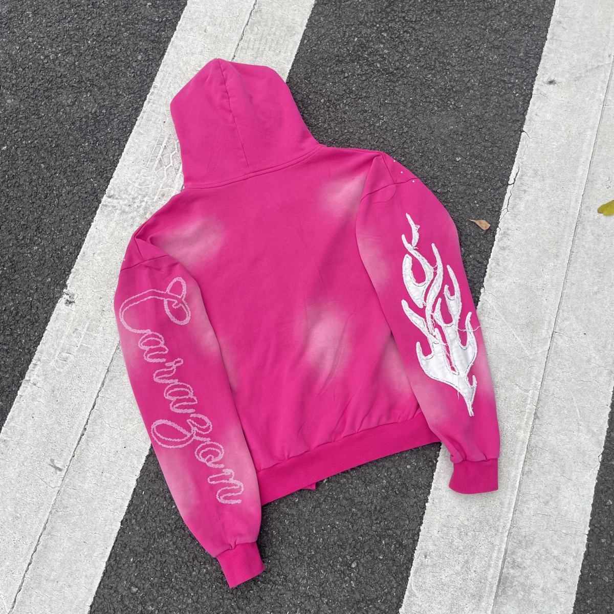 Sun-Faded Colour — custom apparel technique at Huaxing Apparel, Dongguan